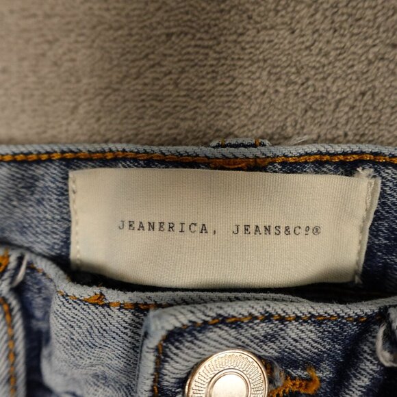 Jeanerica jeans EW004 vintage 97 women's 26/32 blue denim Eiffel - Picture 3 of 12